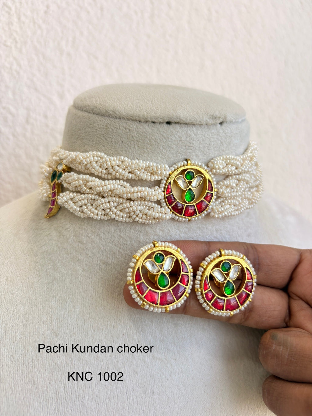 Indo Contemporary Pachi Necklace