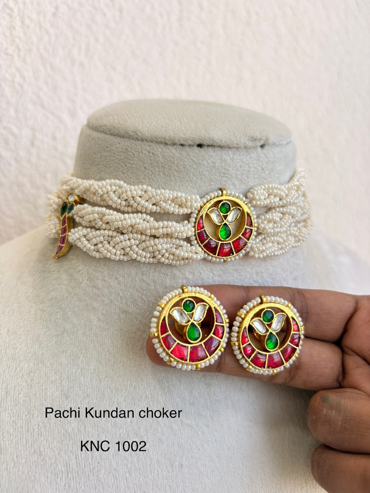 Indo Contemporary Pachi Necklace