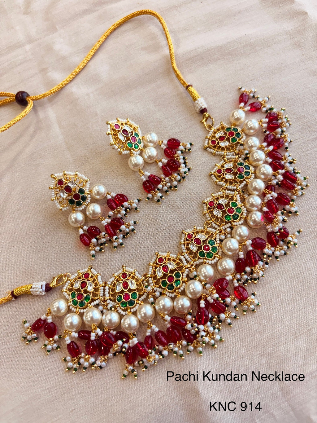 Indo contemporary necklace
