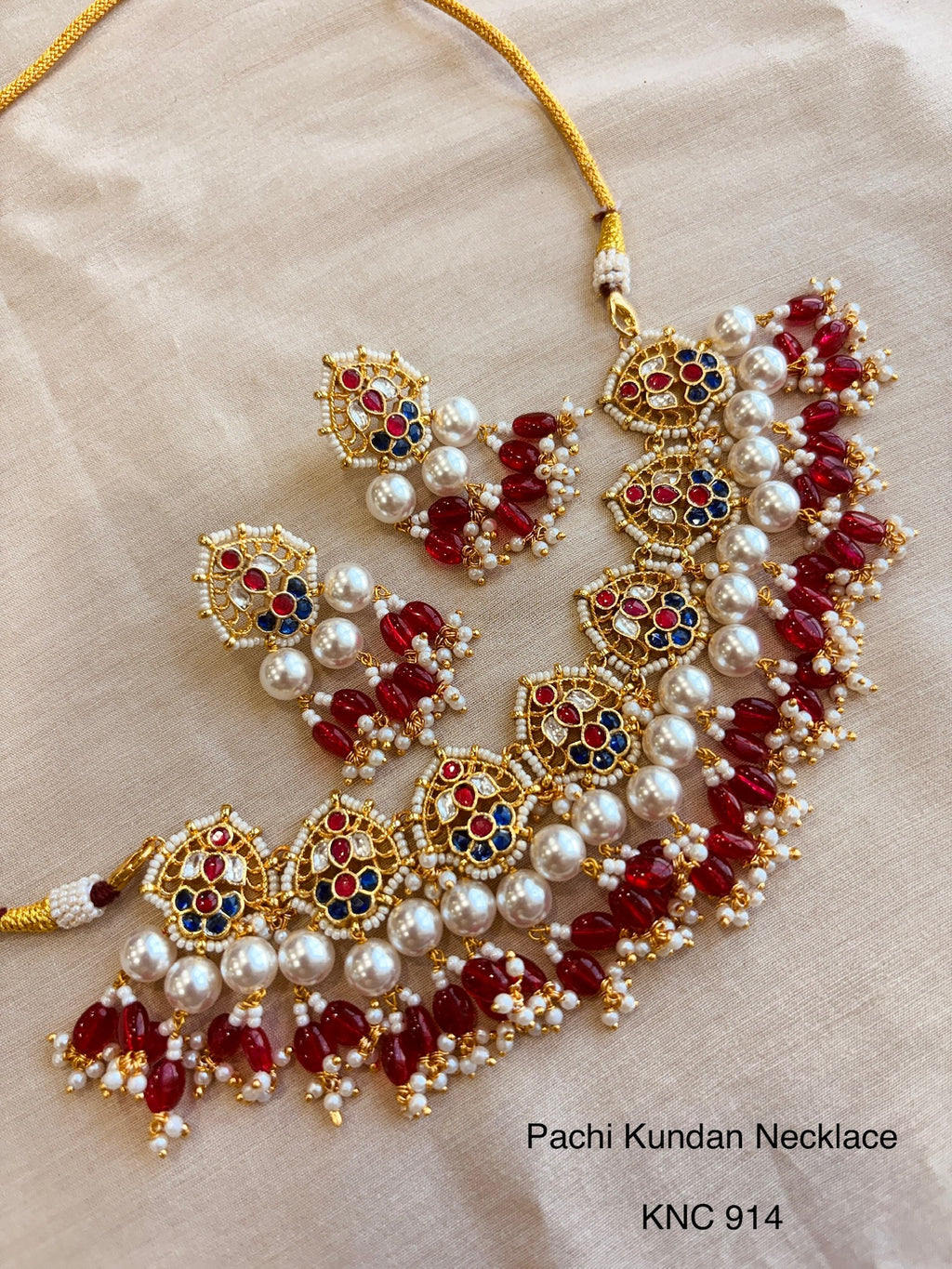 Indo contemporary necklace