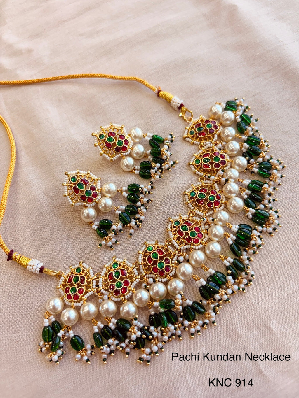 Indo contemporary necklace