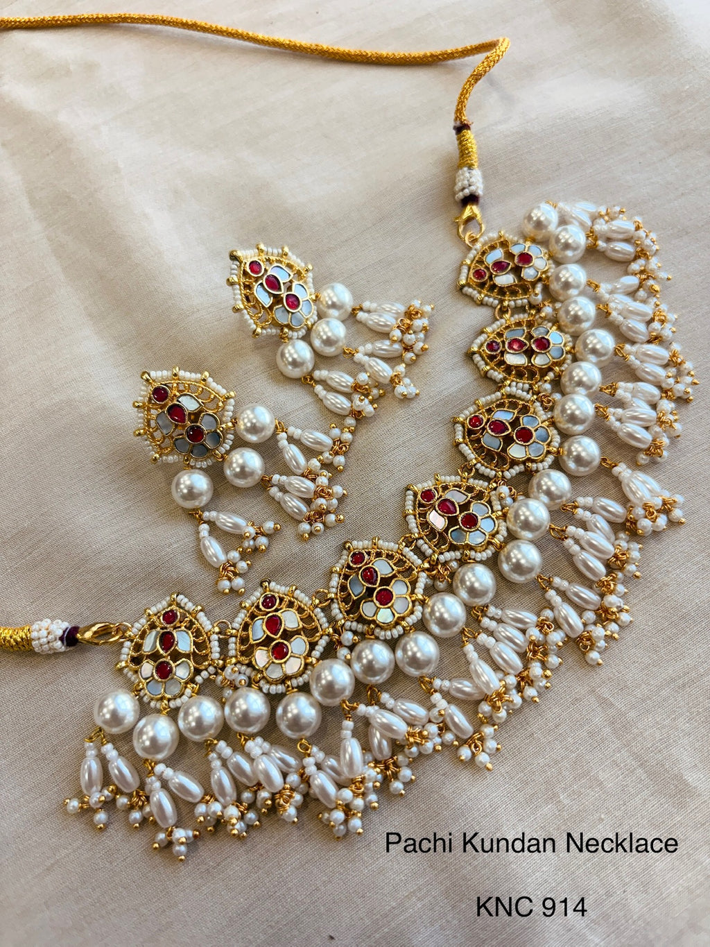 Indo contemporary necklace