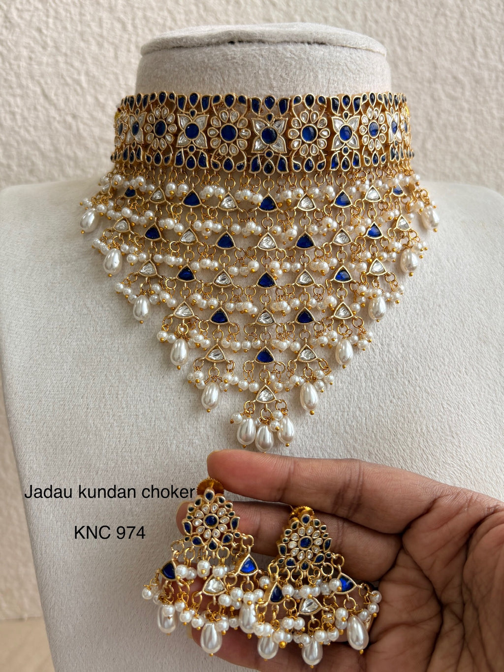 Indo Contemporary Jadau Necklace