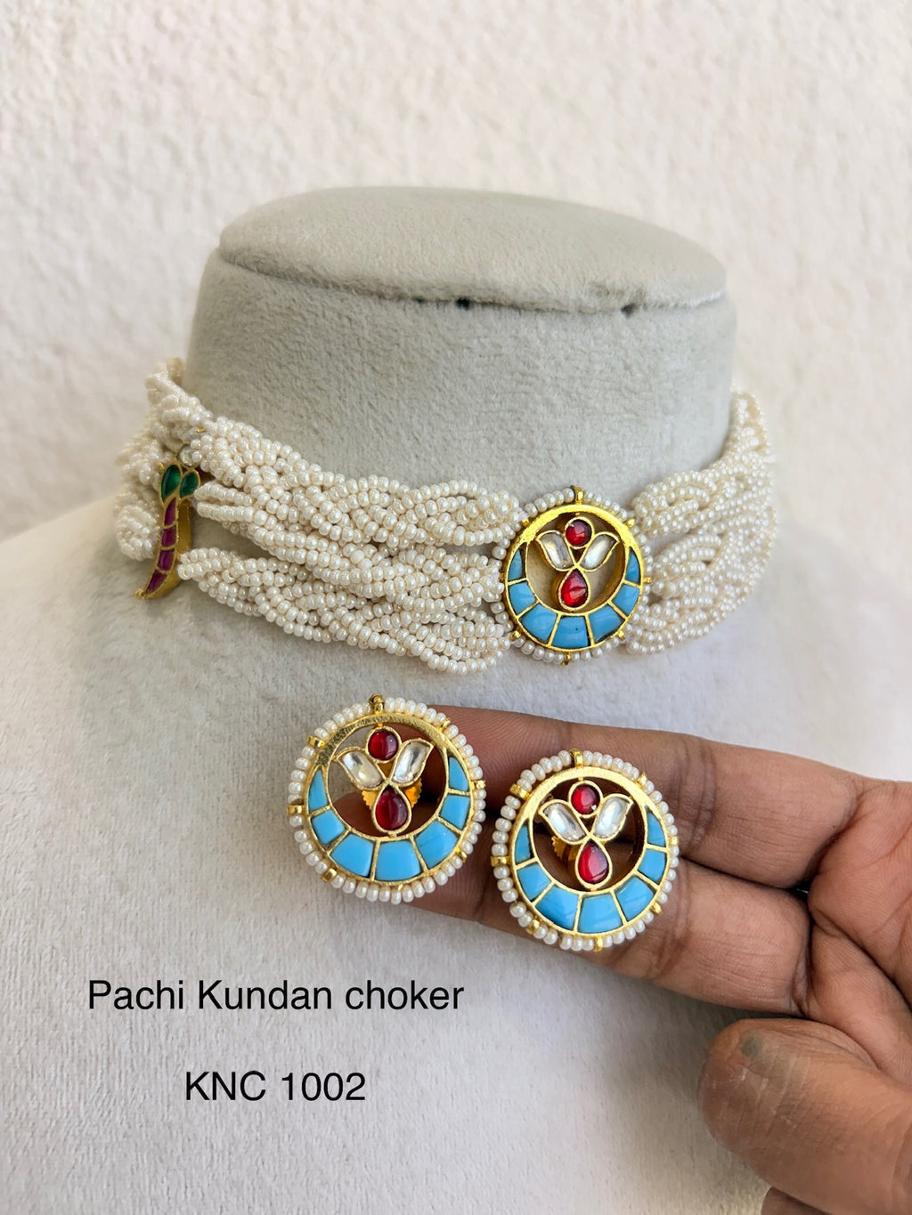 Indo Contemporary Pachi Necklace