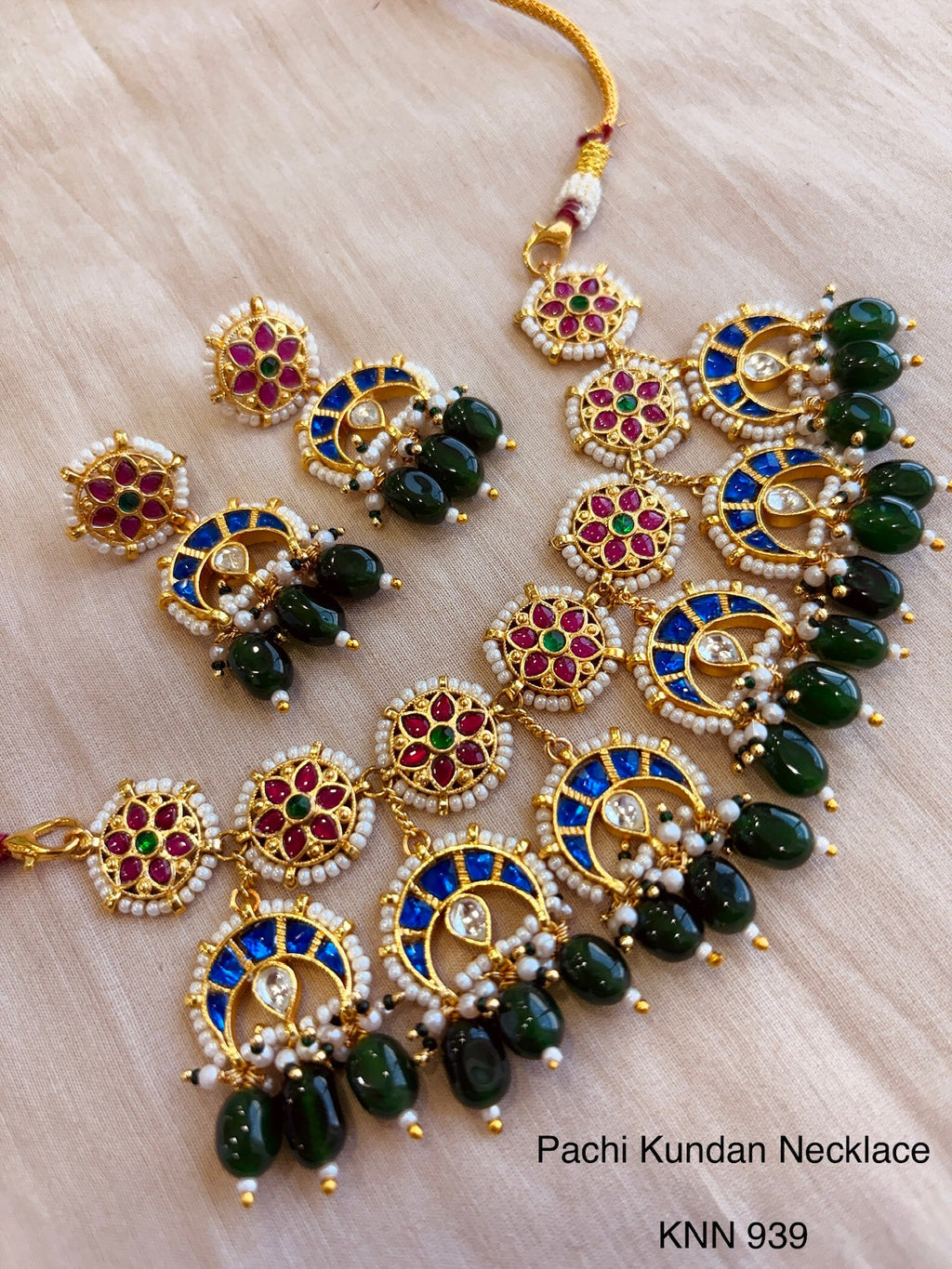 Indo contemporary necklace