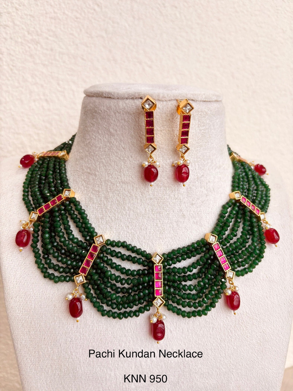 Indo Contemporary Pachi Necklaces