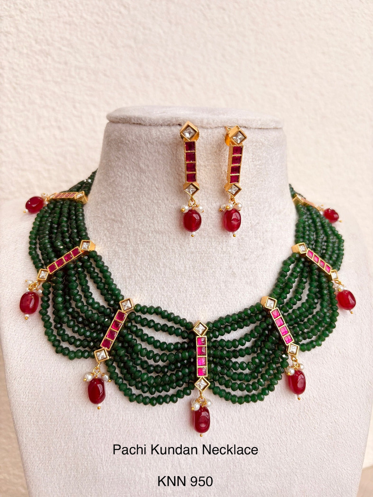 Indo Contemporary Pachi Necklaces