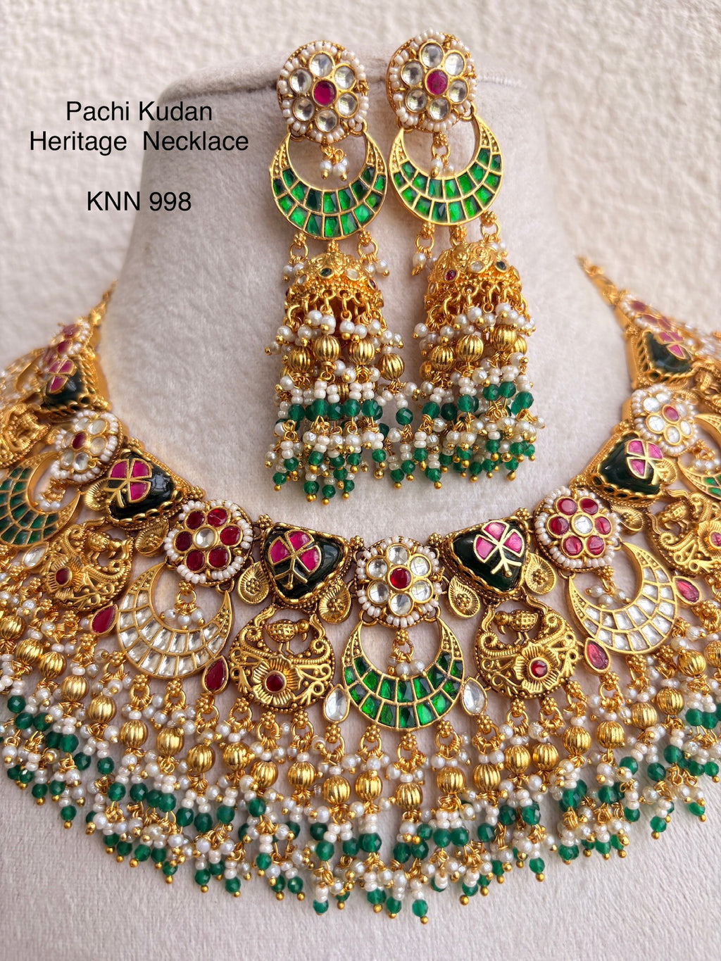 HERITAGE PACHI KUNDAN NECKLACES