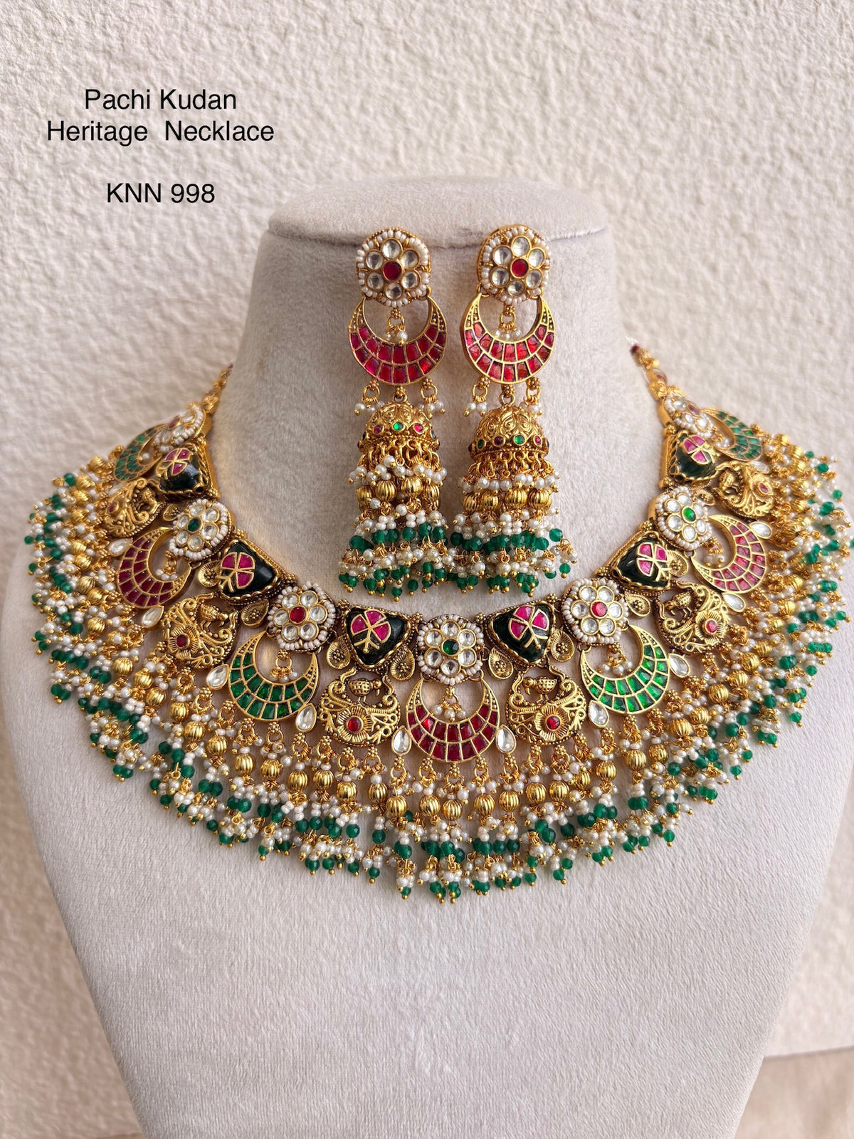 HERITAGE PACHI KUNDAN NECKLACES
