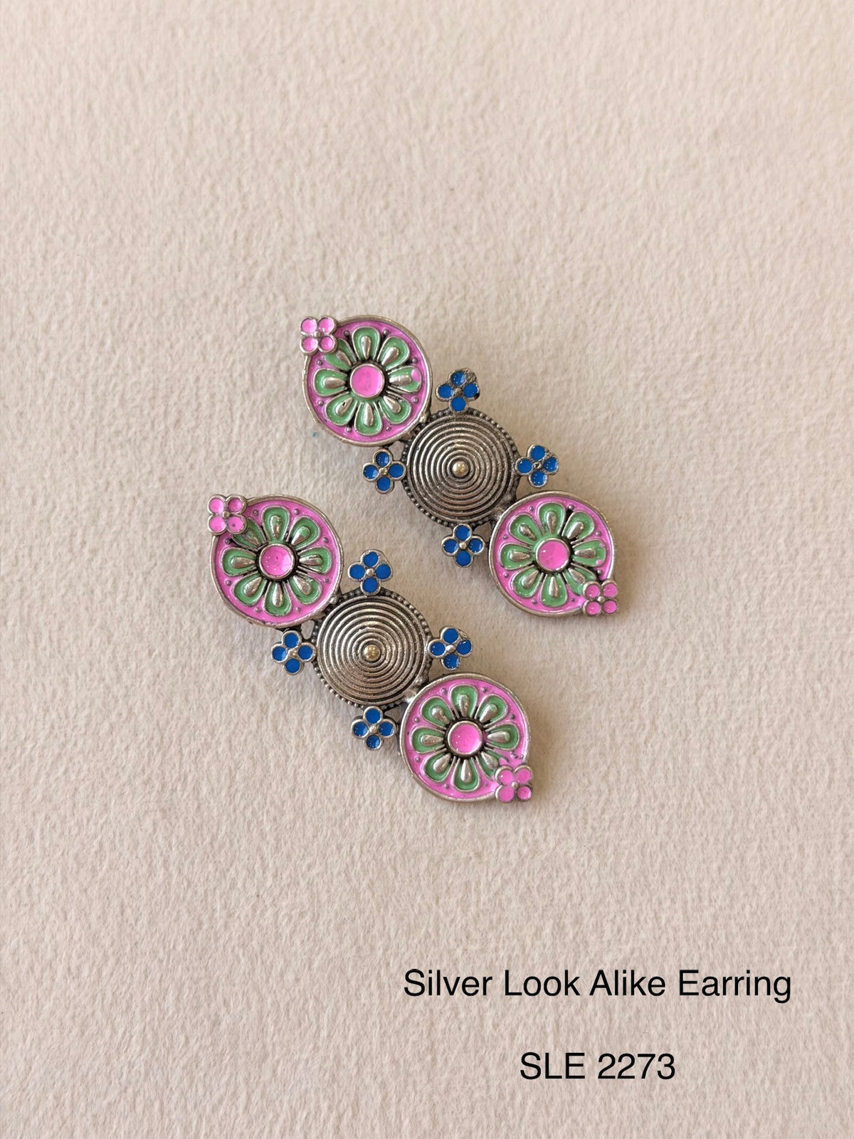 Antique Silver Earrings