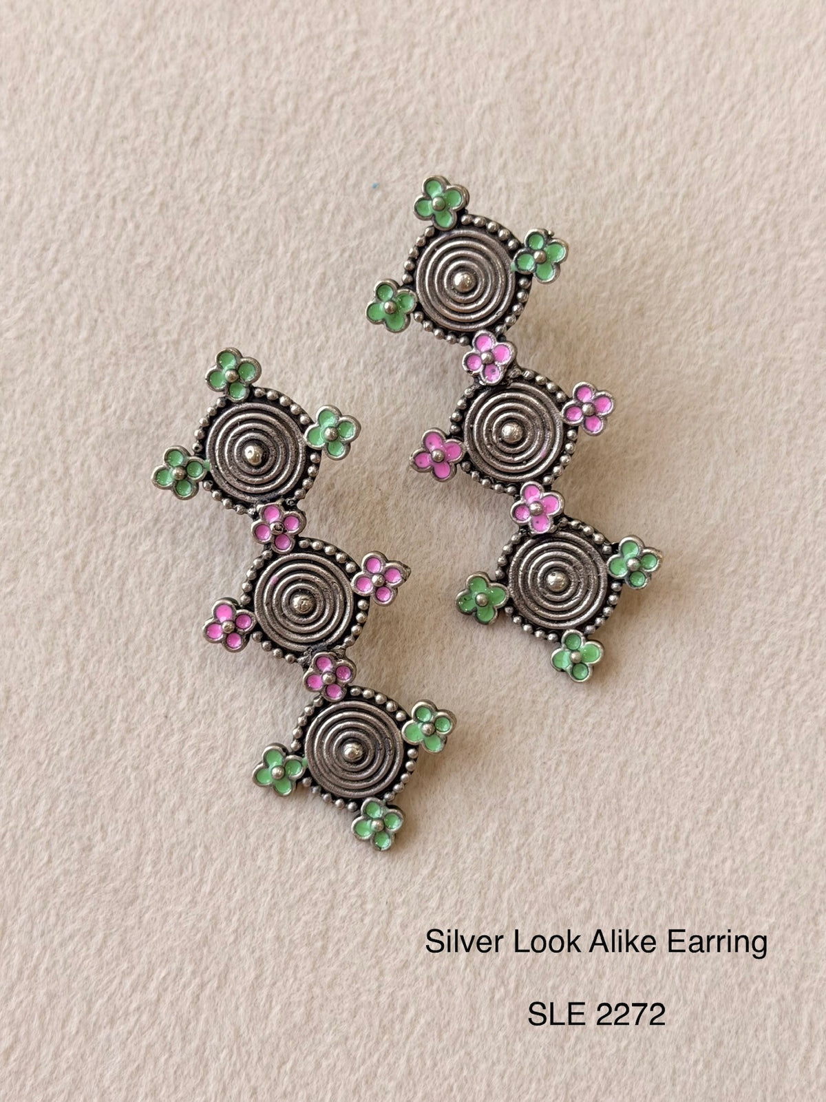 Silver Antique Earrings