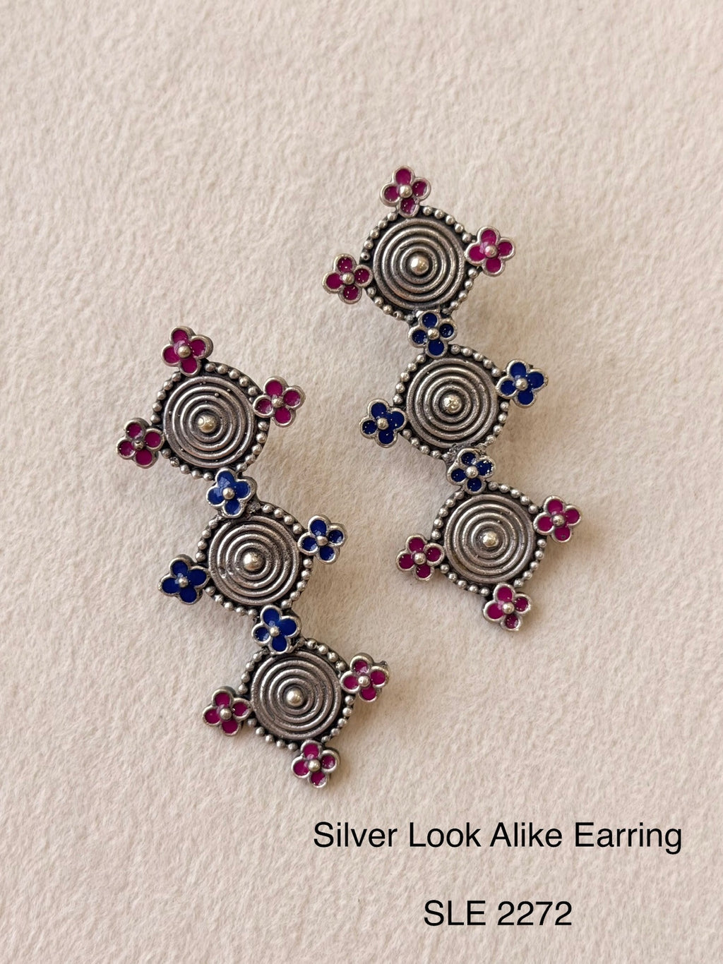 Silver Antique Earrings