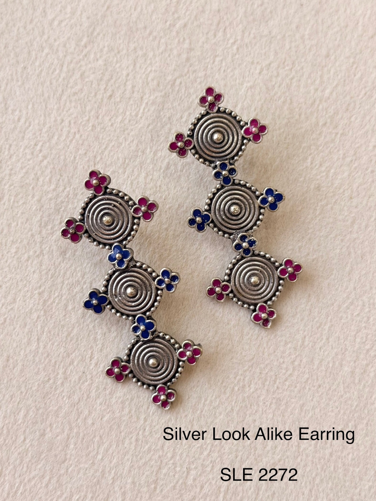 Silver Antique Earrings