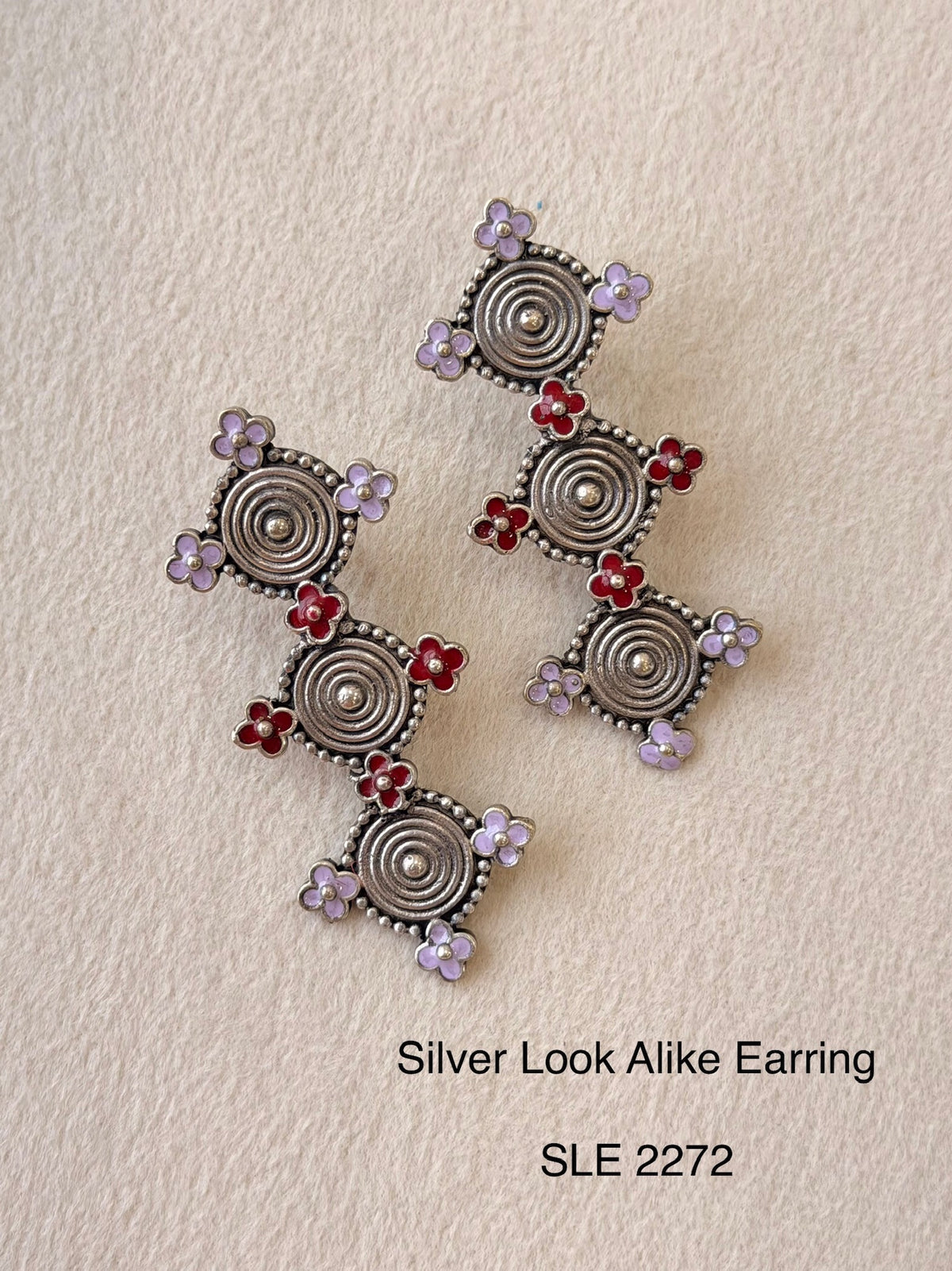 Silver Antique Earrings