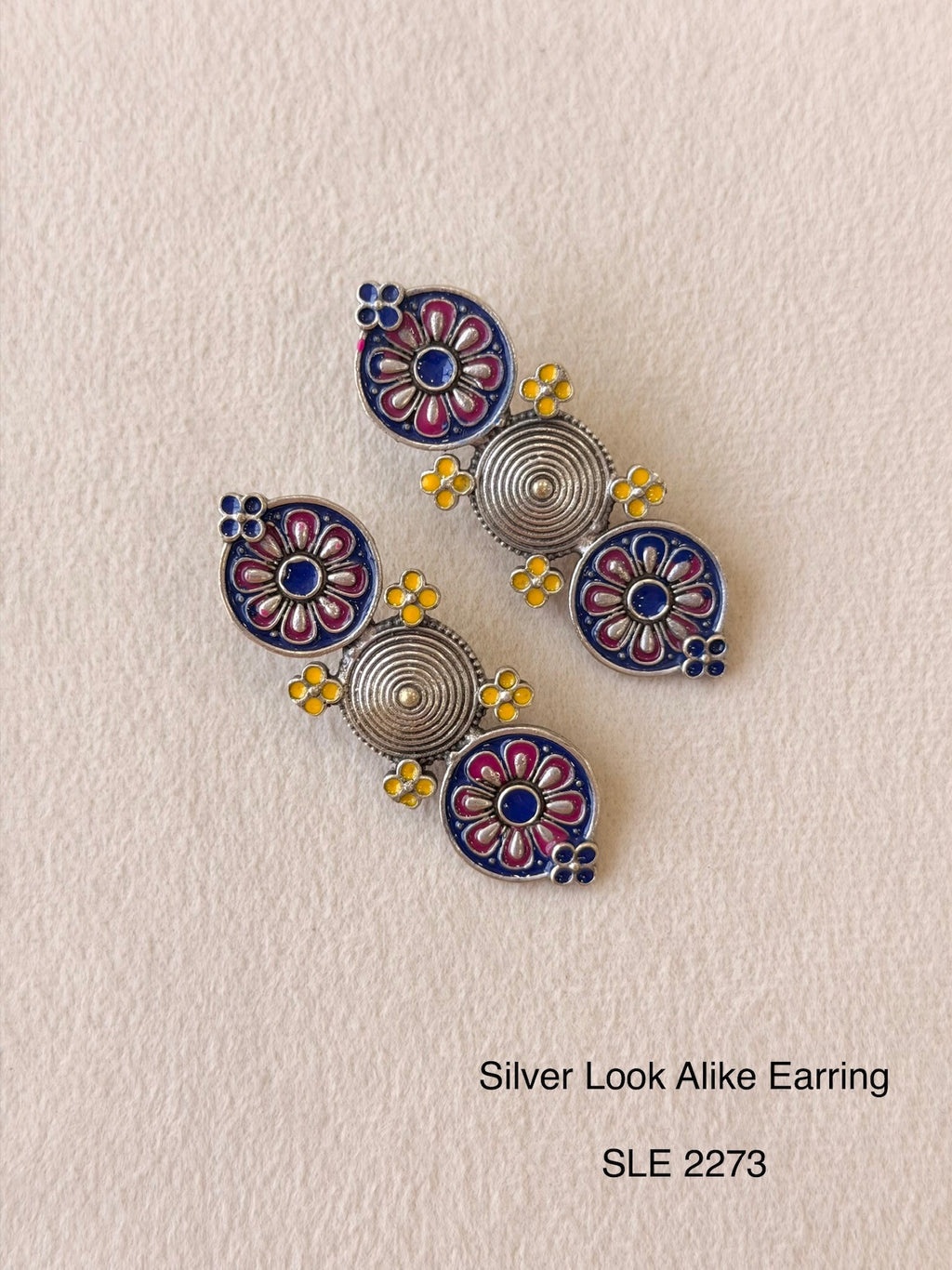 Antique Silver Earrings