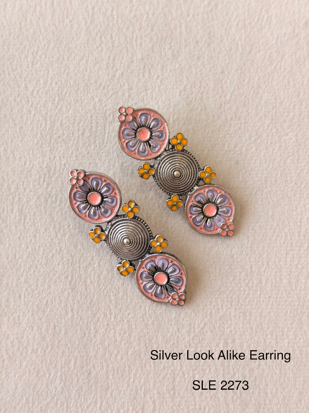 Antique Silver Earrings